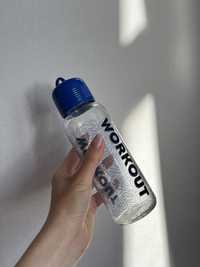 Пляшка для води скляна