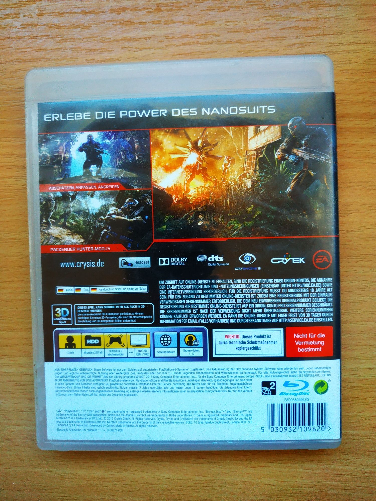 Crysis 3 ps3, pl, stan bardzo dobry, wysyłka olx