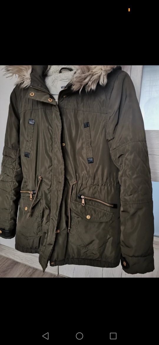 Kurtka parka khaki 36