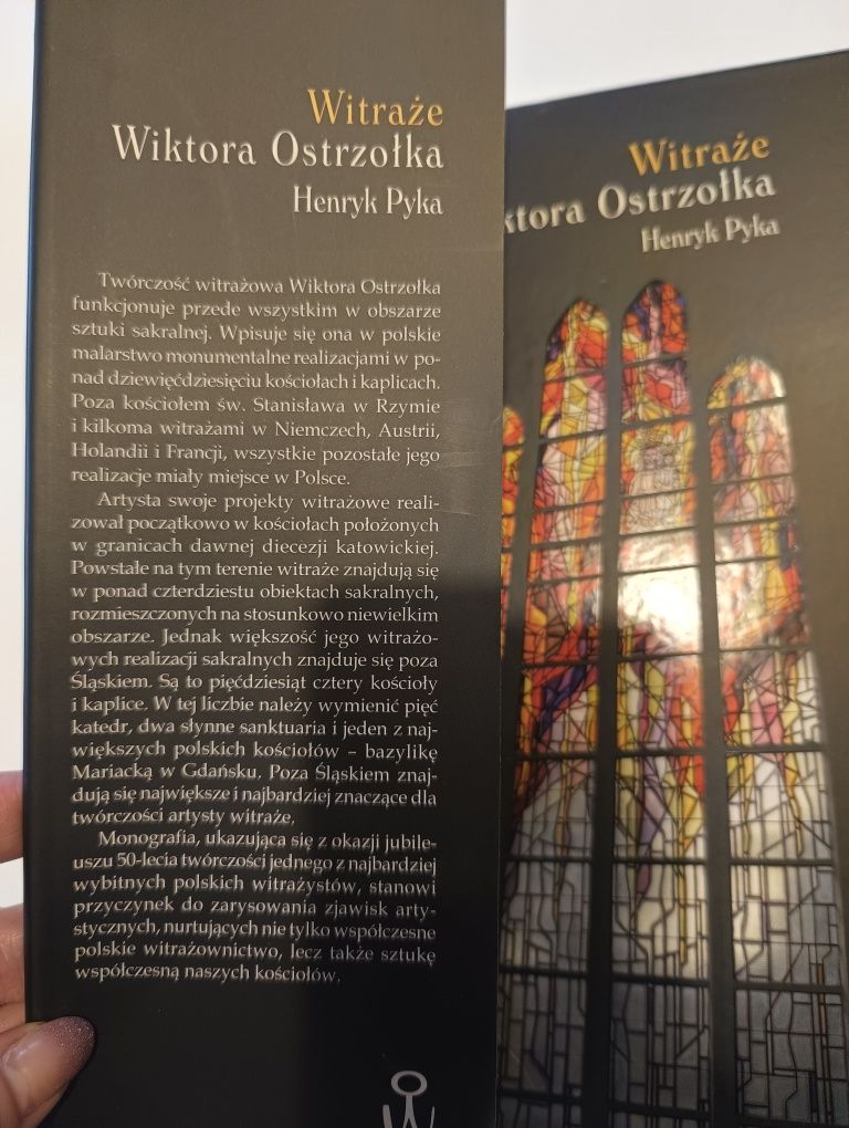 Album Witraże Wiktora Ostrzołka