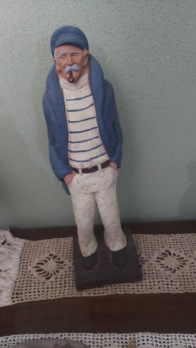 Estátua O lobo do mar