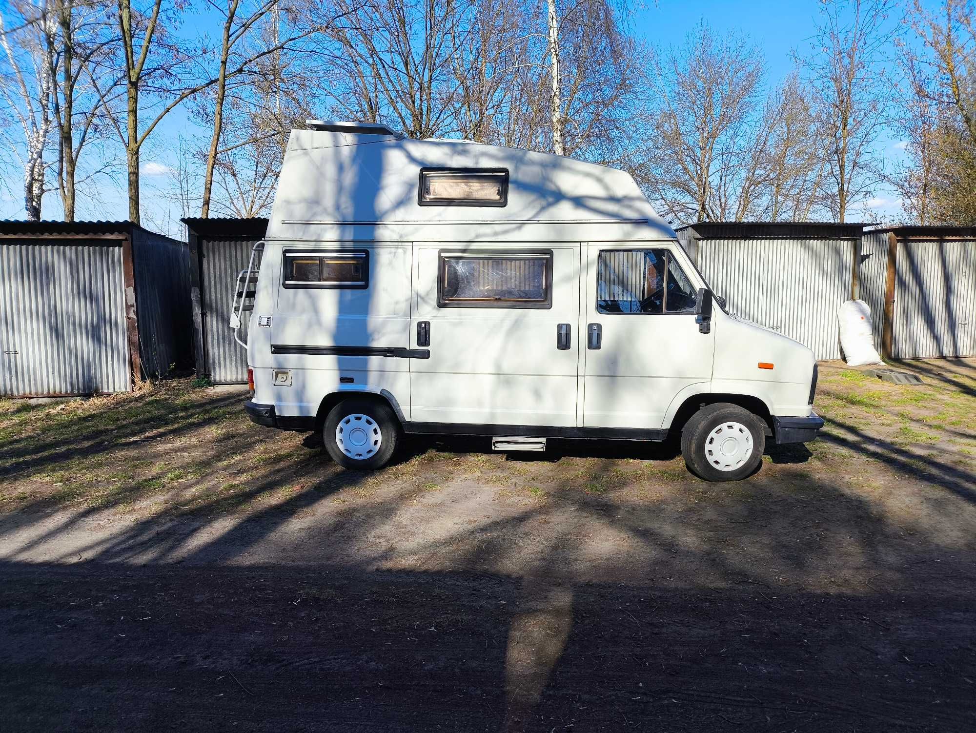 Kamper Peugeot J5 gotowy do drogi