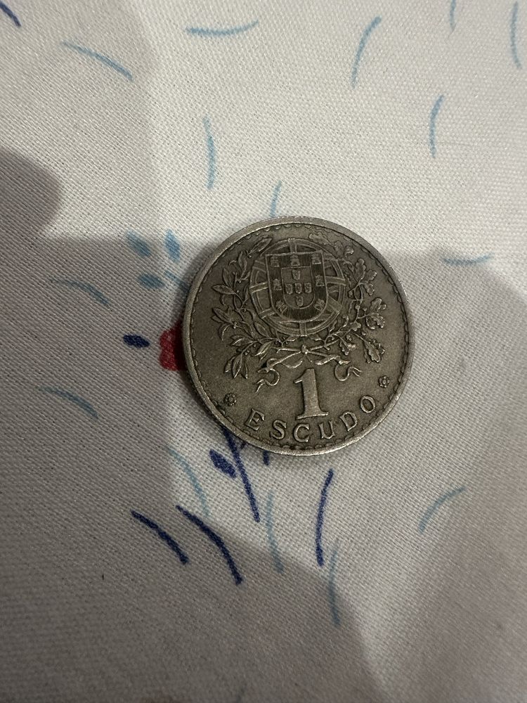 Moeda de 1 escudo de 1968