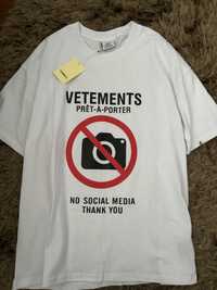 футболка vetements antisocial