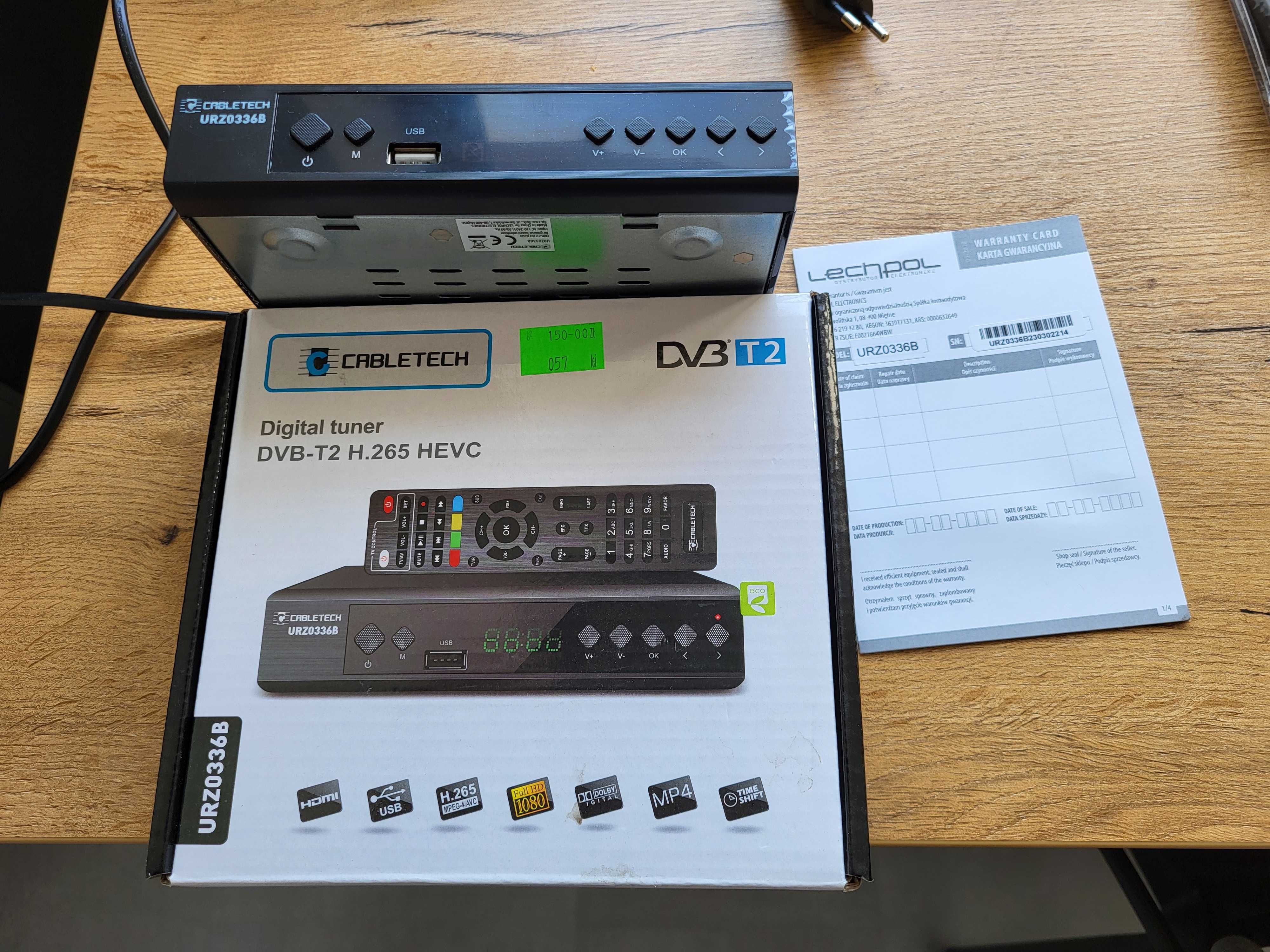 Tuner DVB do odbioru cyfrowej telewizji- naziemnej.
