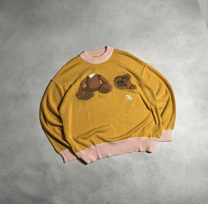 Светр Palm Angels PA Bear Sweater Orange Pink