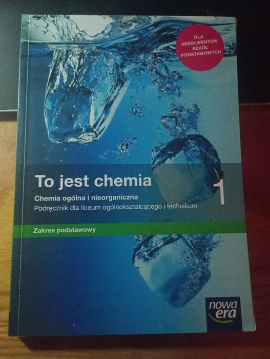 To jest chemia klasa 1 zakres podstawowy