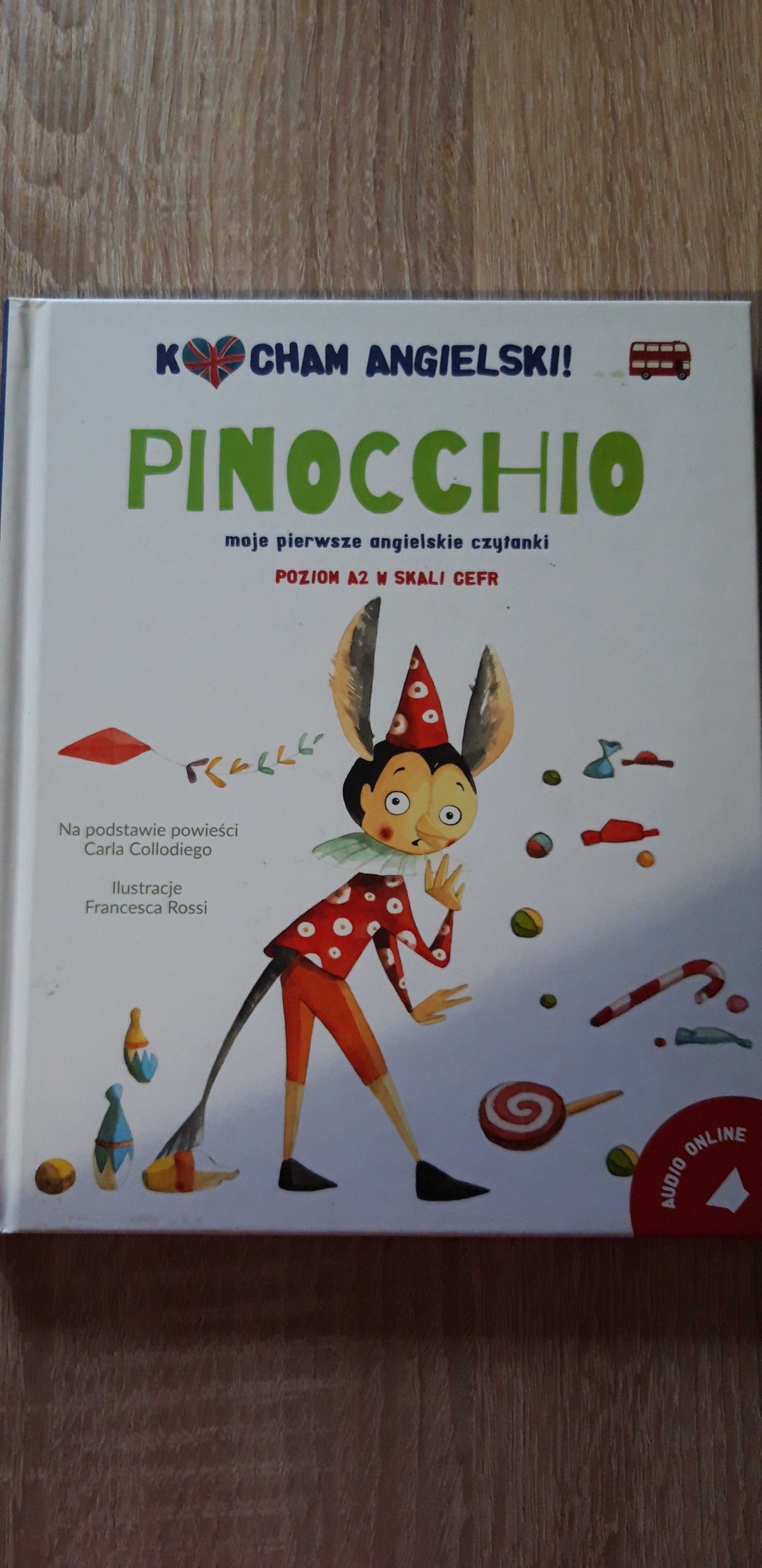 Pinocchio. Kocham angielski! Wyd. Olesiejuk. A2.