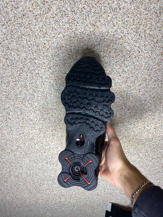 Змінюють колір Кросівки Nike Shox TL Black \ Red найк шокс чорні