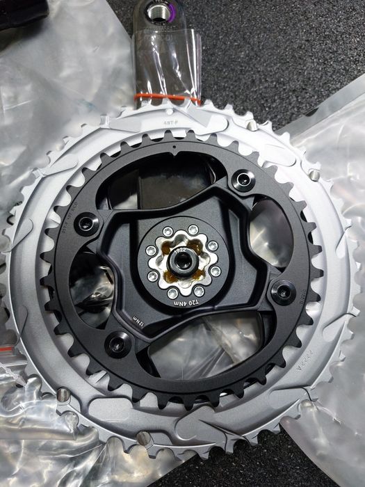 Nowa korba Sram Force AXS 48/35 2x12 DUB 170mm