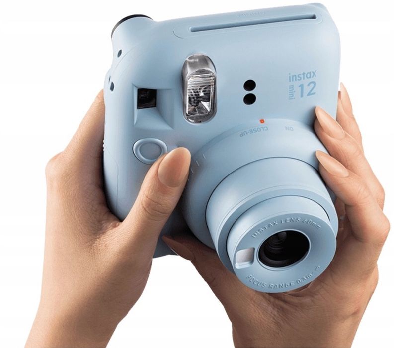 Aparat Fujifilm Natychmiastowy Drukuje Zdjęcia Instax Mini 12 Kamera