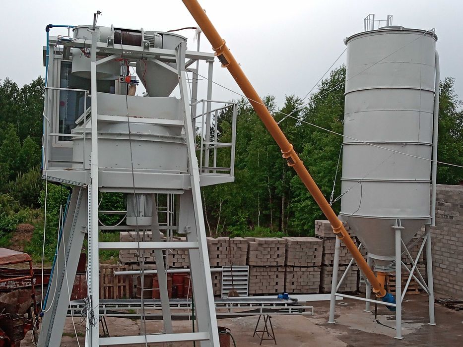 Silos 34 ton cement, wapno, popiół zbiornik 29 m3