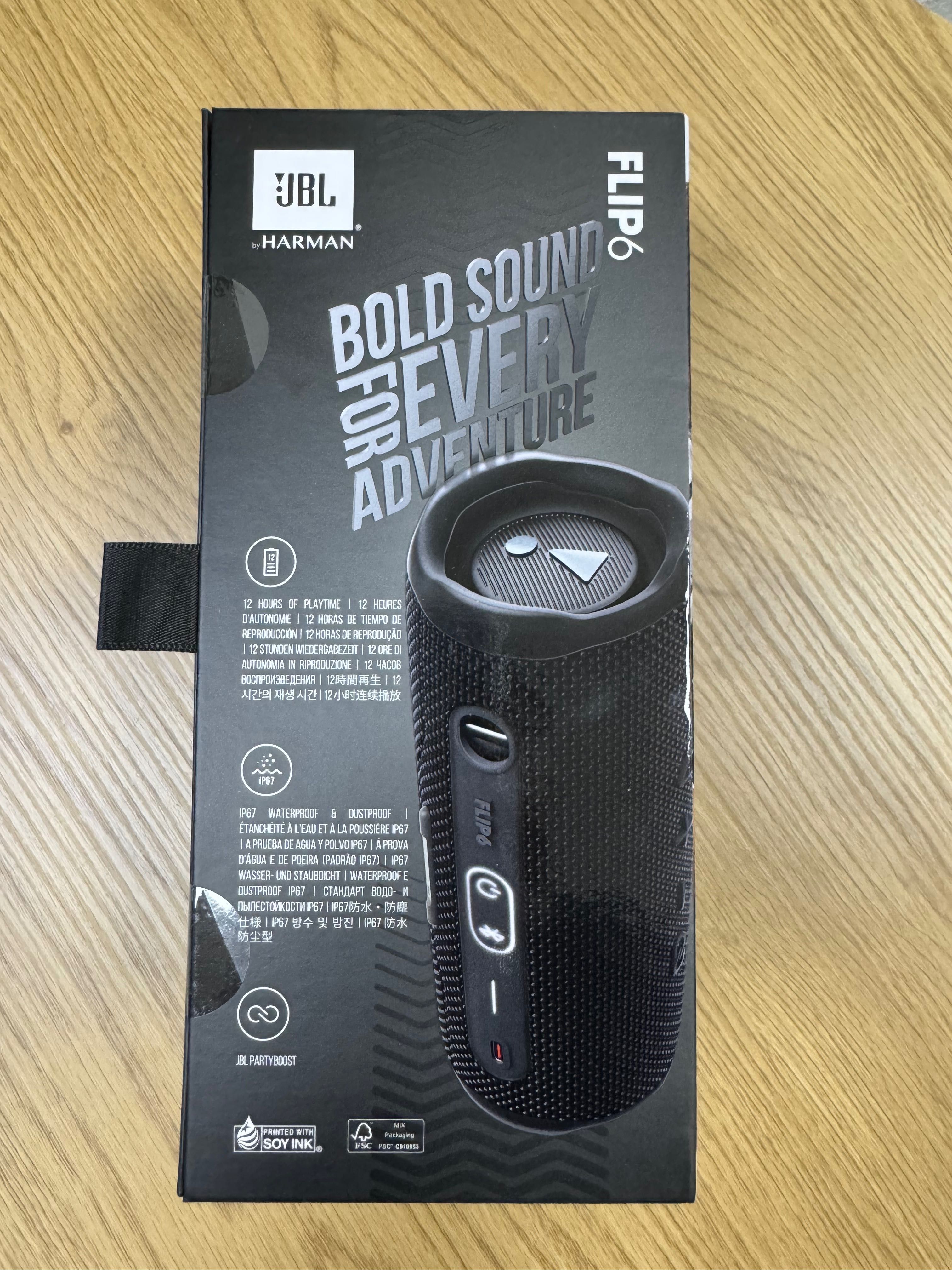 JBL Flip 6 Black (JBLFLIP6BLK)