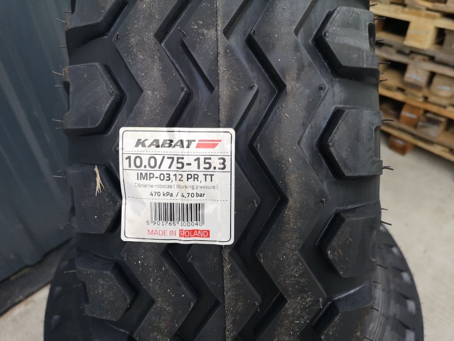 Opona Kabat 10.0/75-15.3 IMP-03 12PR przyczepa, wysyłka gratis!