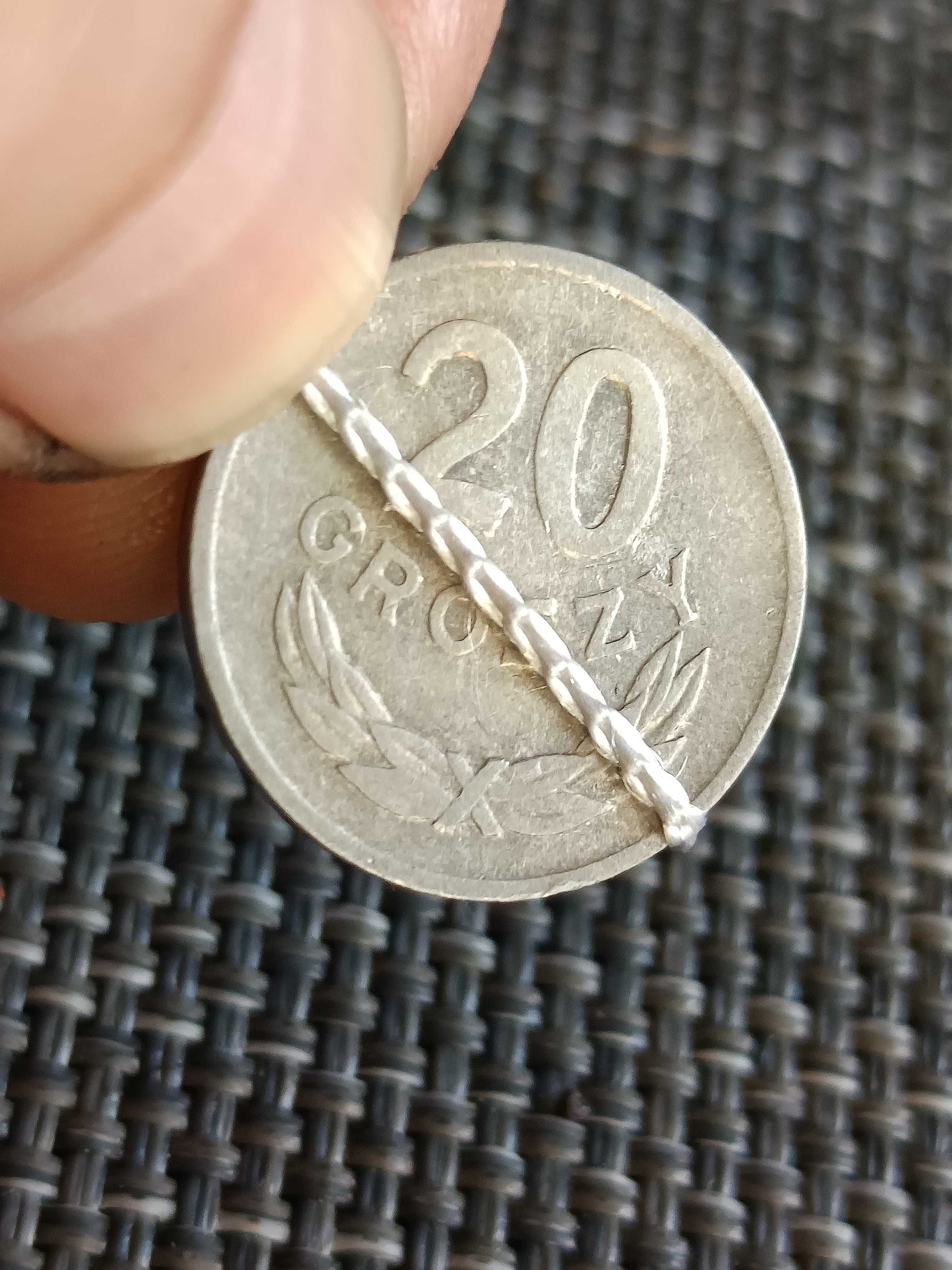 Sprzedam monetę 20 groszy 1976r  skretka