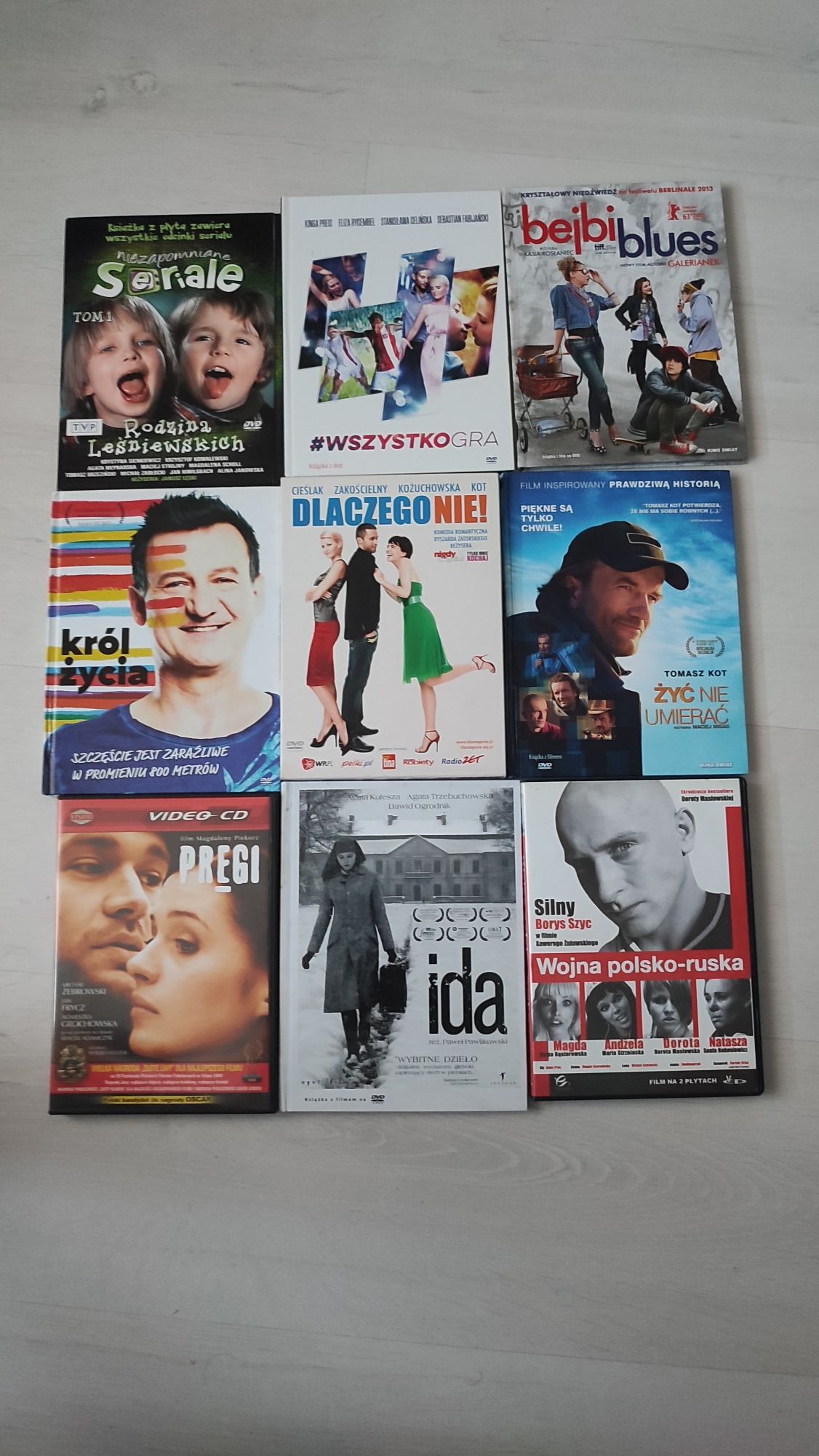 Zestaw filmów dvd polskie kino 3