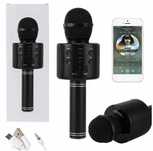 Mikrofon bezprzewodowy głośnik bluetooth odtwarzacz USB karaoke