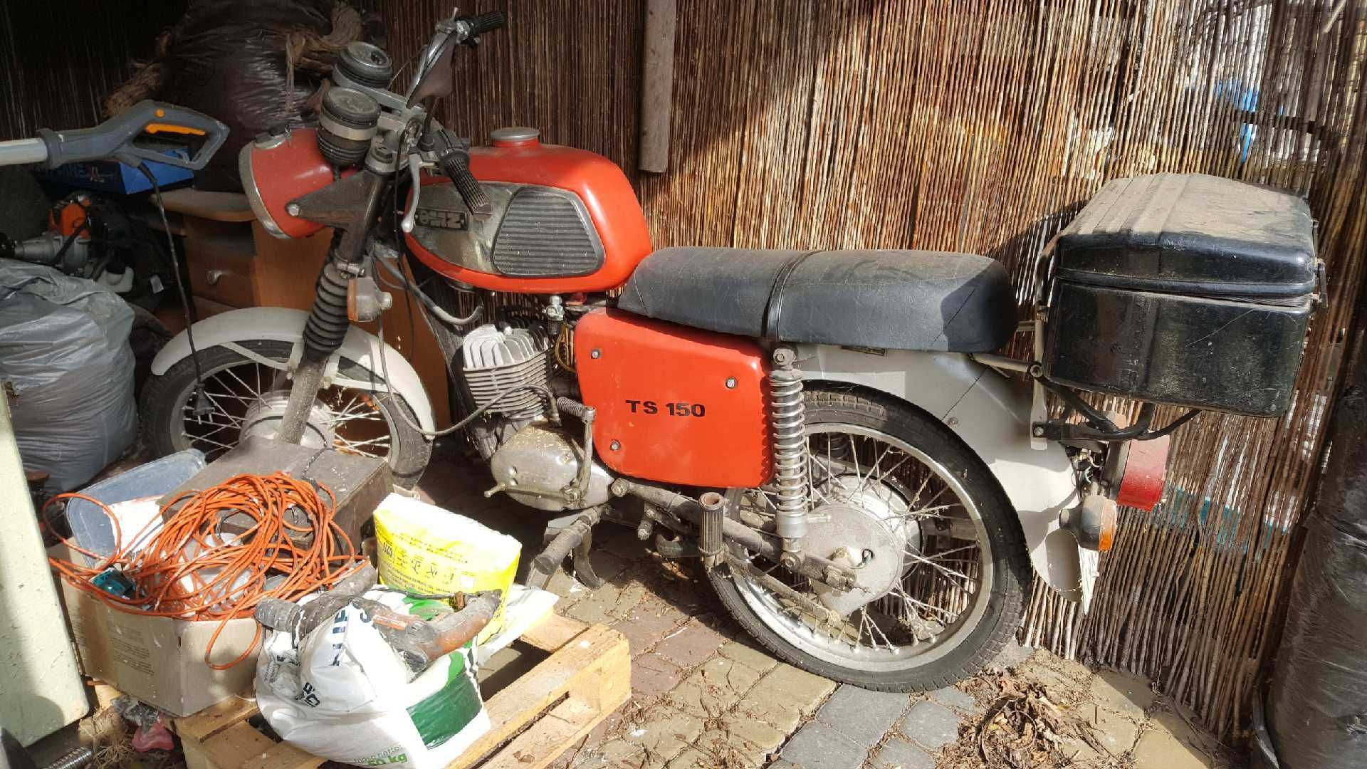MZ 150 zarejestrowana z ważnym OC