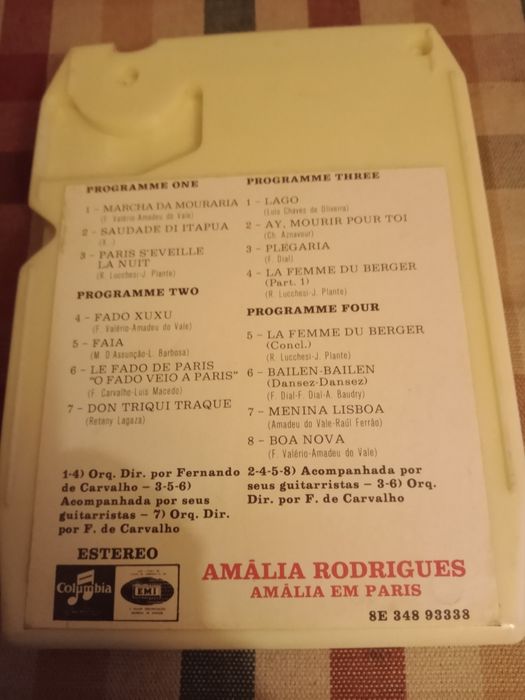 cartuchos Amália Rodrigues