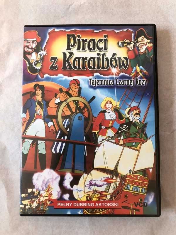 Piraci z Karaibów tajemnica czarnej róży bajka na vcd