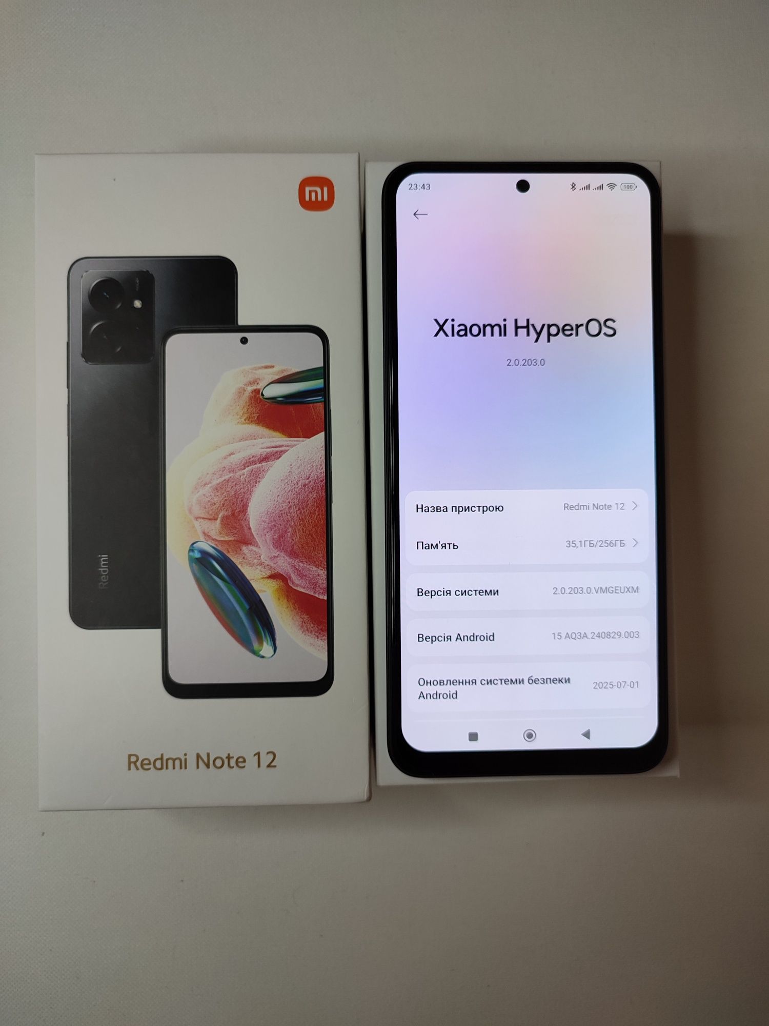 Xiaomi redmi note 12, 8/256Gb