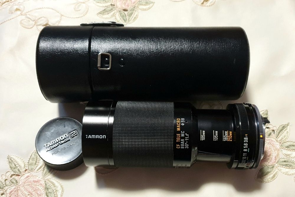 TAMRON 80-210mm f/3.8-4 Adaptall-2 PK . Stan BDB