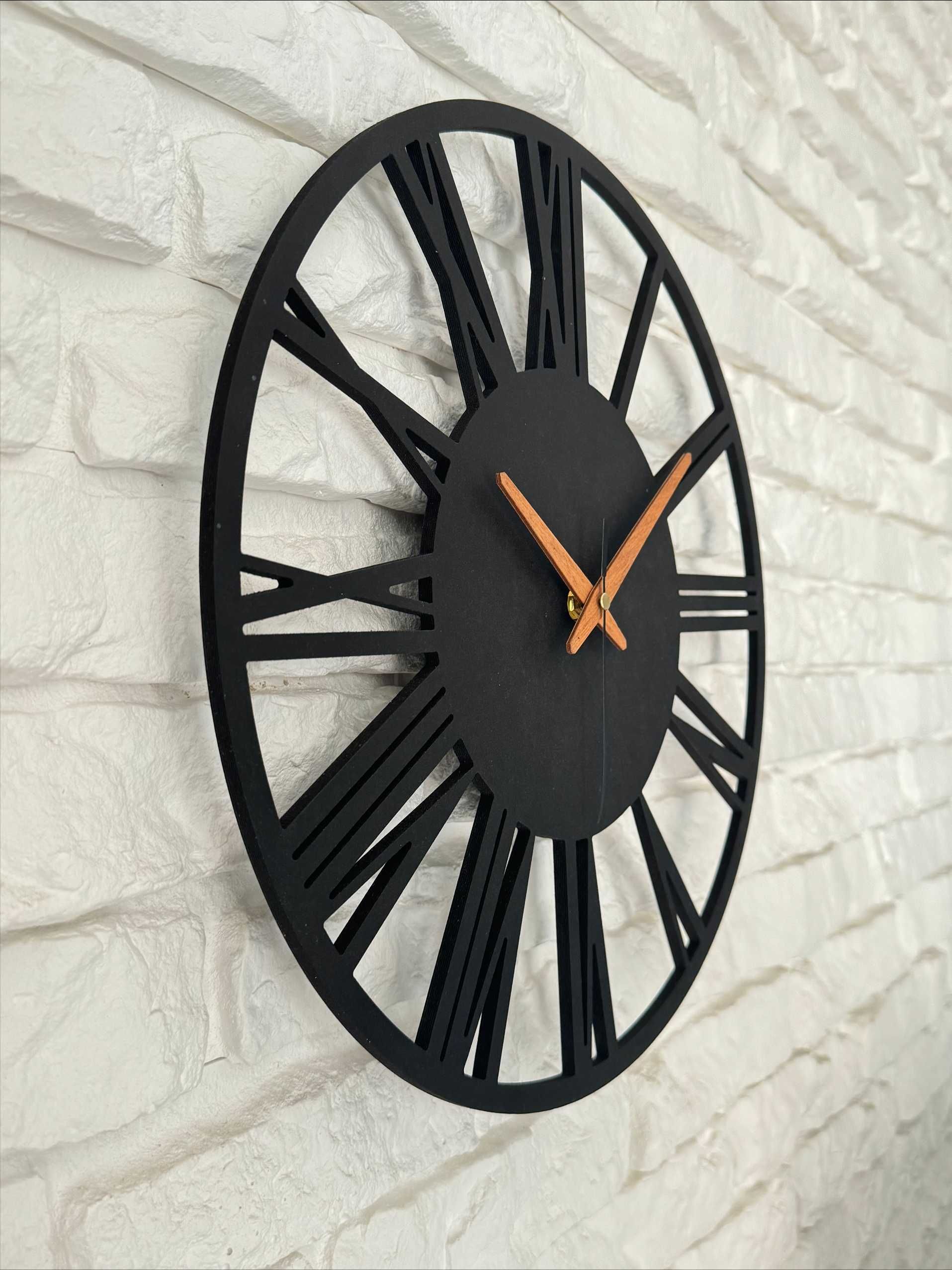 Zegar ścienny IZA 40 cm Rzymski LOFT Nowoczesny Do Salonu
