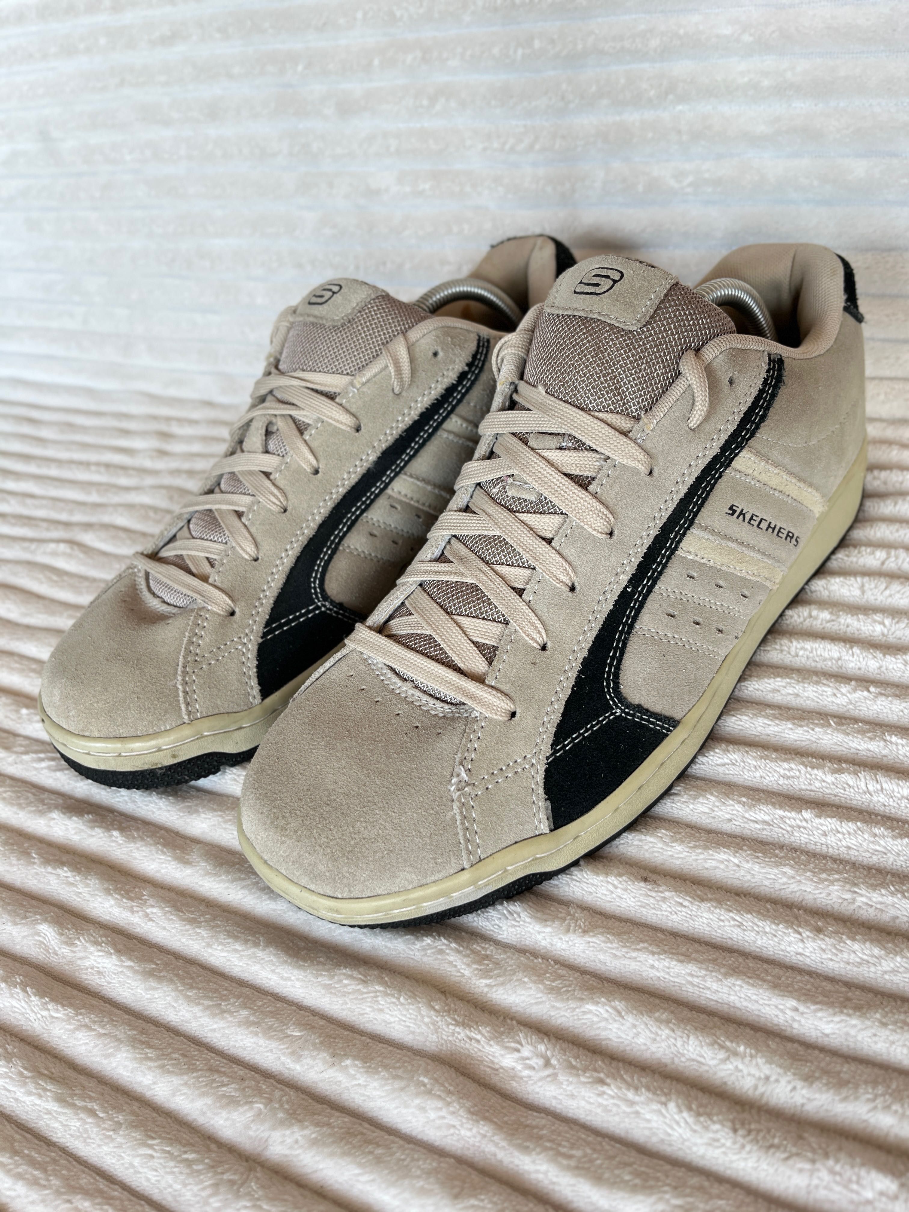 Skechers skórzane buty sportowe męskie 43/44