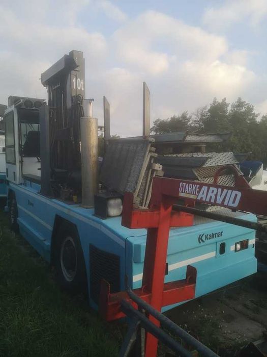 Wózek widłowy -Sztaplarka * KALMAR DSA 100 boczny 10 t.  import Sweden