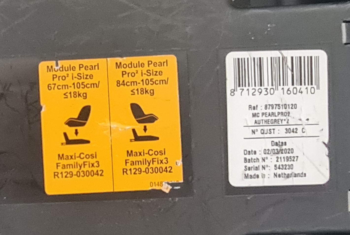 Fotelik + Baza Maxi Cosi Pearl Pro 2 I-size 3wayFix isofix
+ 
Baza Max