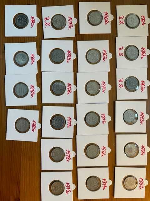20 groszy  od 1961 do 1985