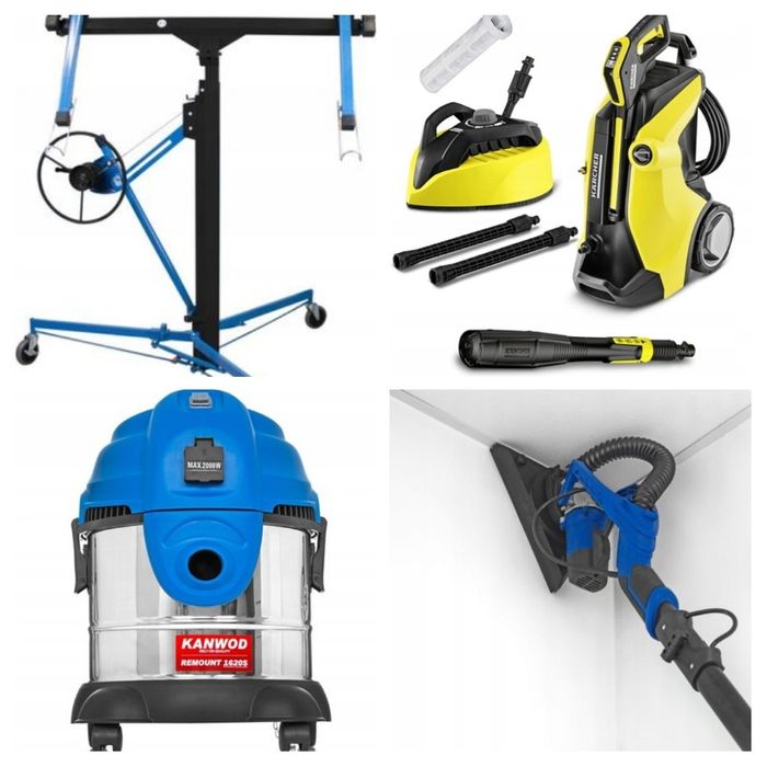 Wynajem,podnośnik do płyt,szlifierka do gładzi,gipsu,zgrzewarka