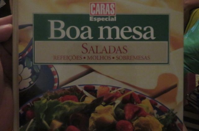 São 4 livros de culinária