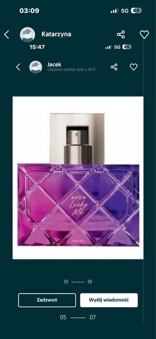 Woda toaletowa LUCK Me damska perfum od Avon