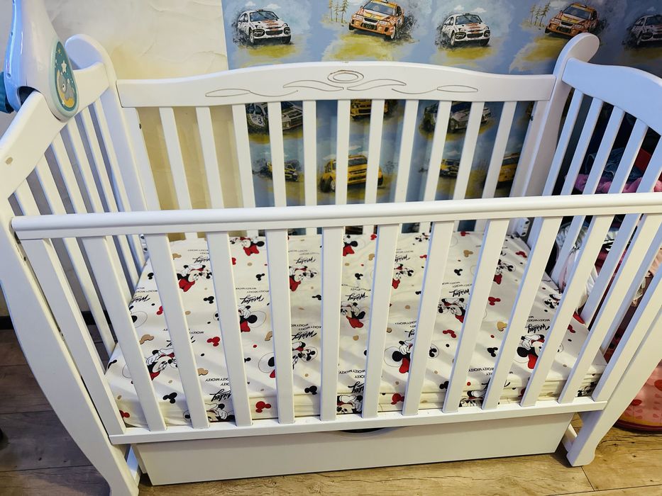 Ліжко дитяче "Верес ЛД15" білий