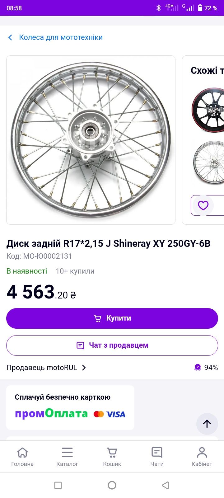 Диск Шинерей 250