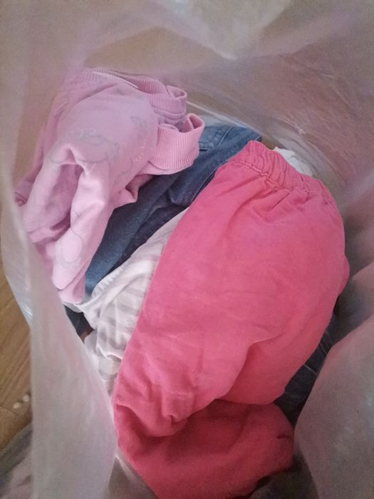 Ubranka dla dziewczynki r74 do 86