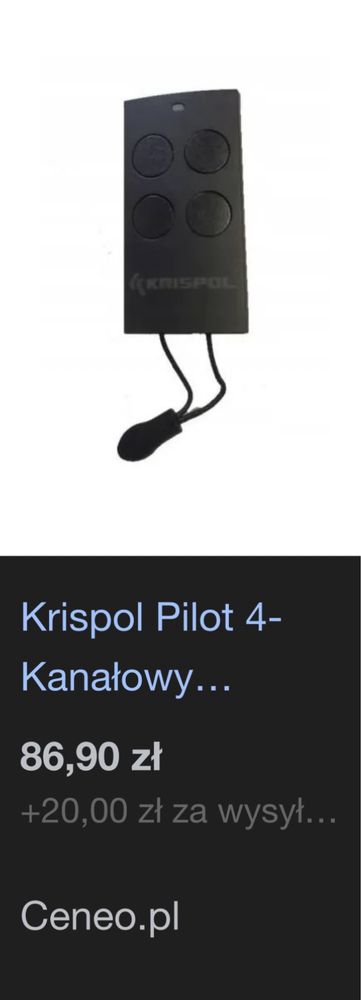 Pilot Krispol 4-kanałowy Starcus