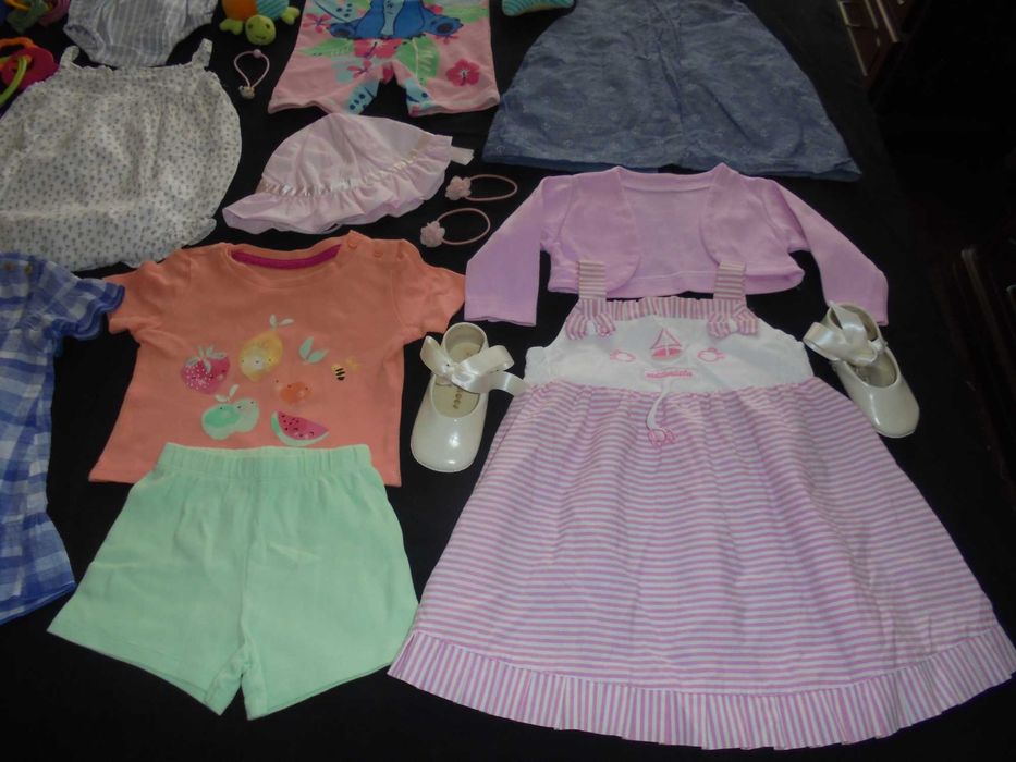lote de roupa de menina bebé o coelho