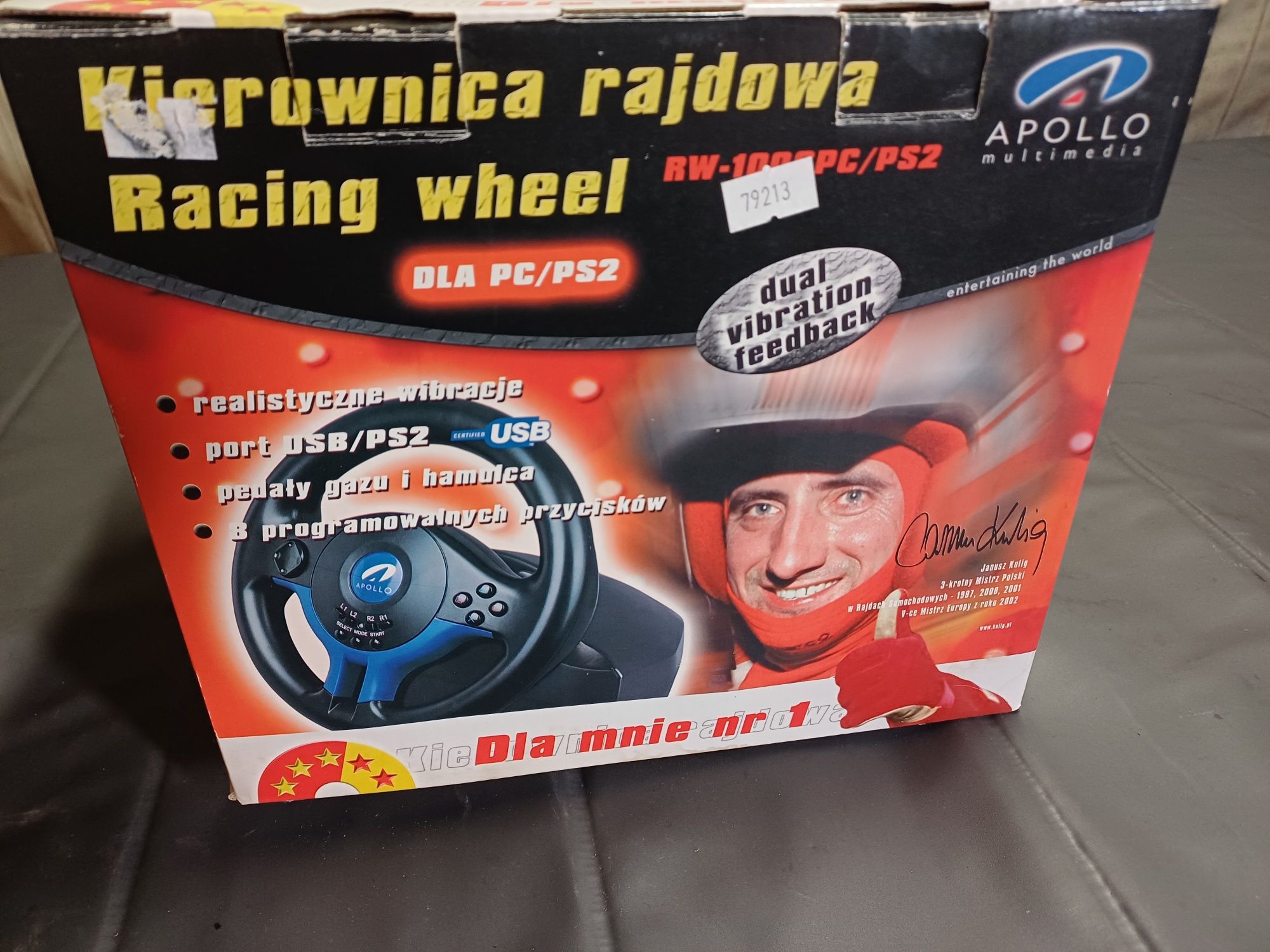 Sprzedam Kierownica Rajdowa Racing wheel APOLLO