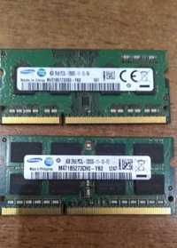 память Samsung hunix sodimm ddr3L 1600\1333 mgz 4gb 12800s  1.5-1.35v