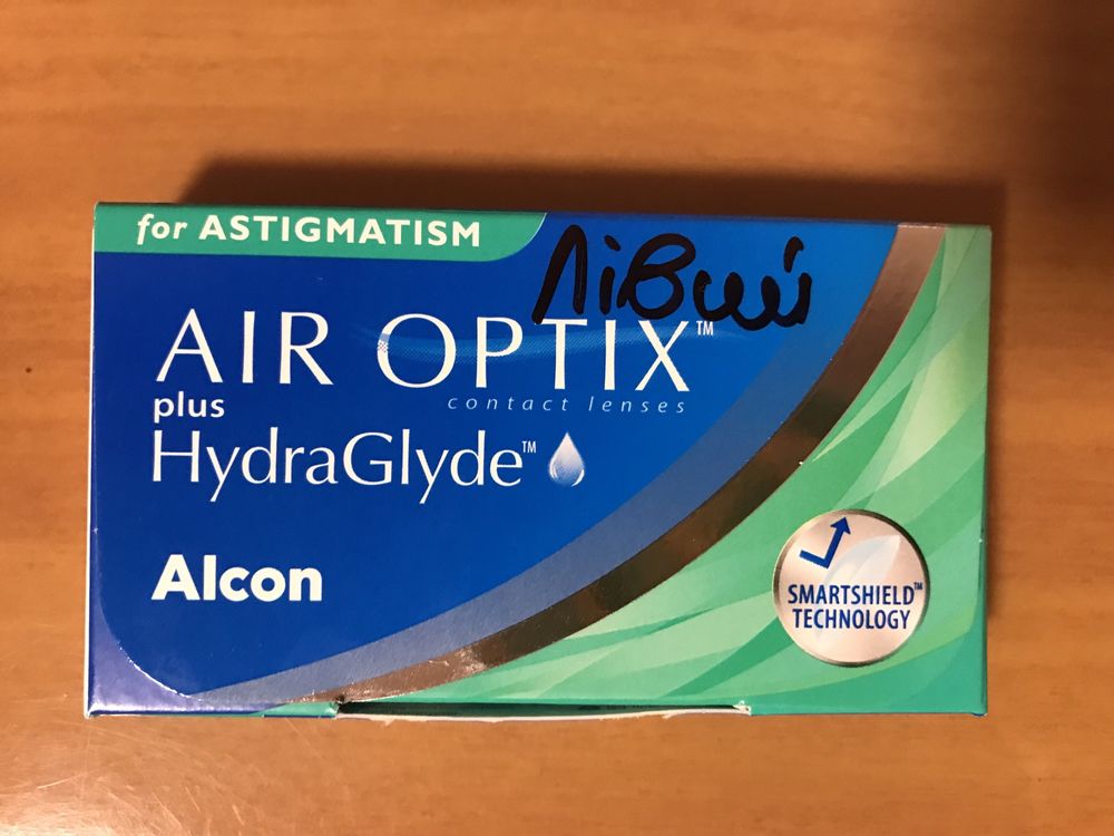 Лінзи Air Optix plus Hydra Glyde for astigmatism PWR -0.25