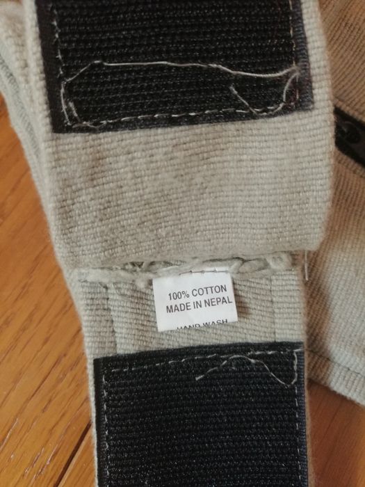 Bolsa cintura em algodão