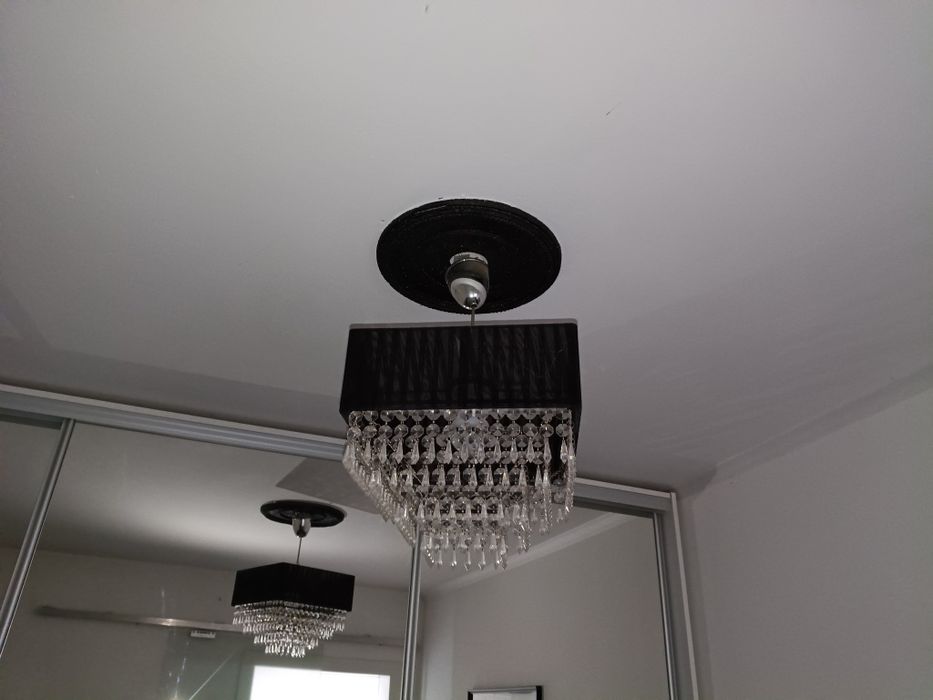 Lampa sufitowa wisząca kryształki