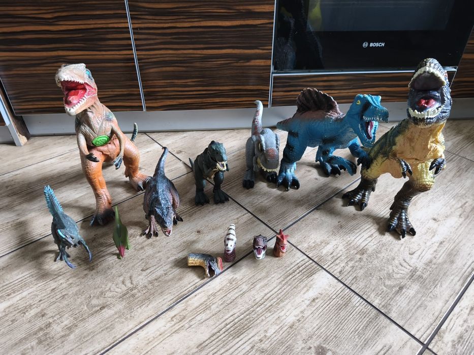 Zestaw dinozaurów zabawki dinozaur jurassic world