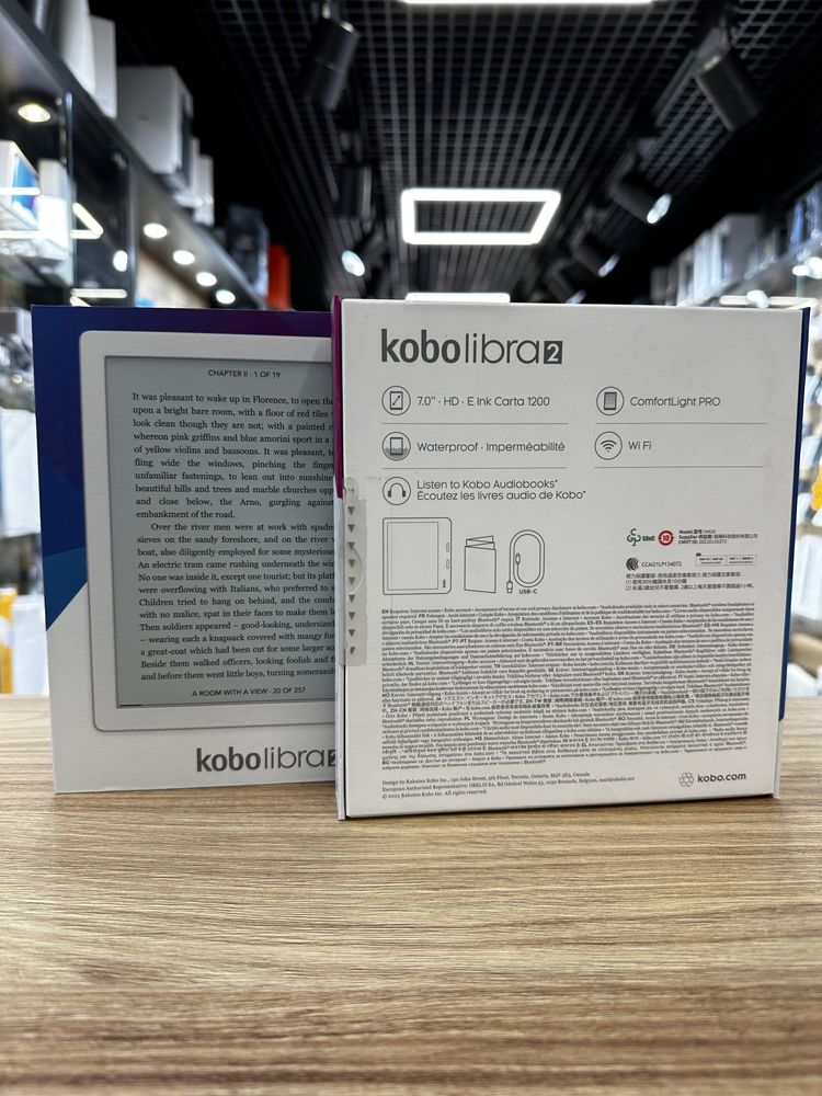 Електронна книга Kobo Libra 2 Black