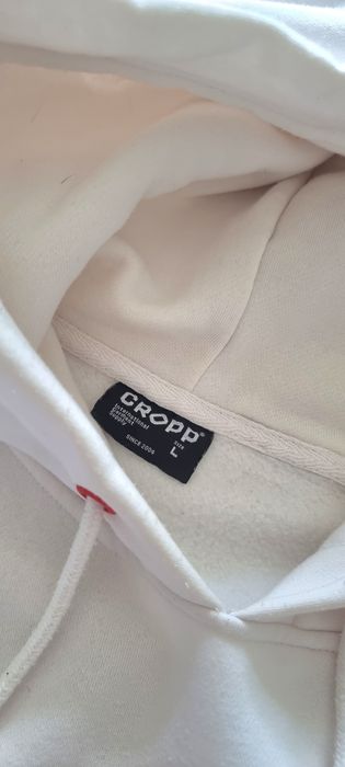 Худи біле оверсайз