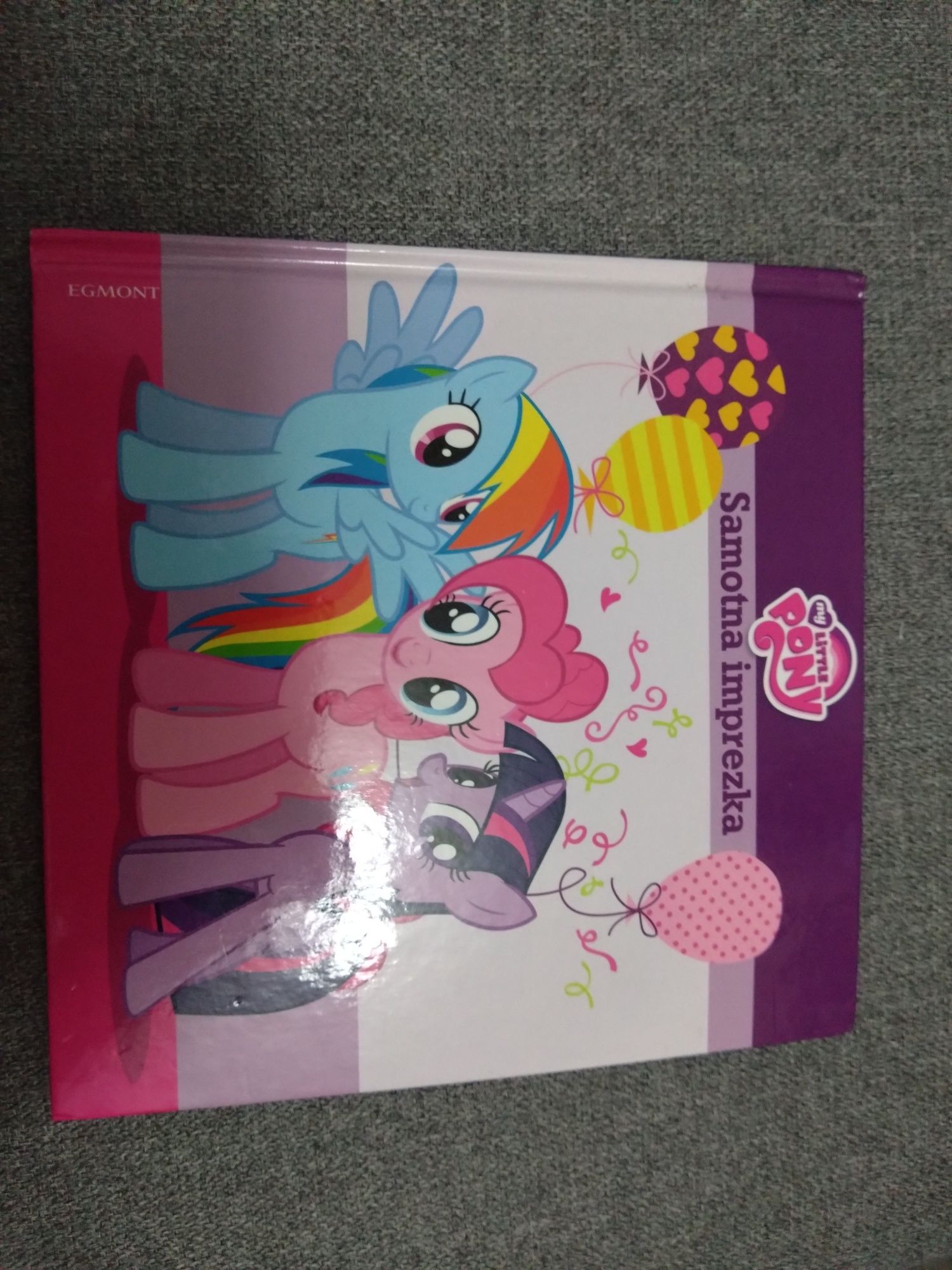 Książka my little pony samotna imprezka