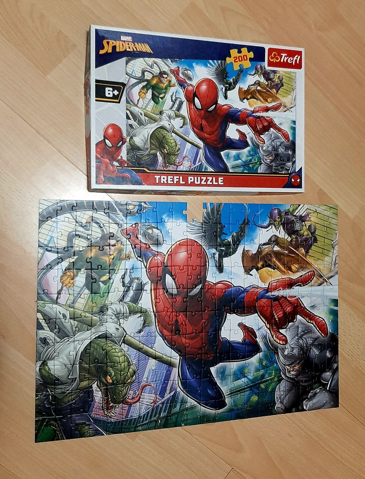 Puzzle, Labolatorium Mechaniki- Spiderman, Gwiezdne Wojny, Avengers