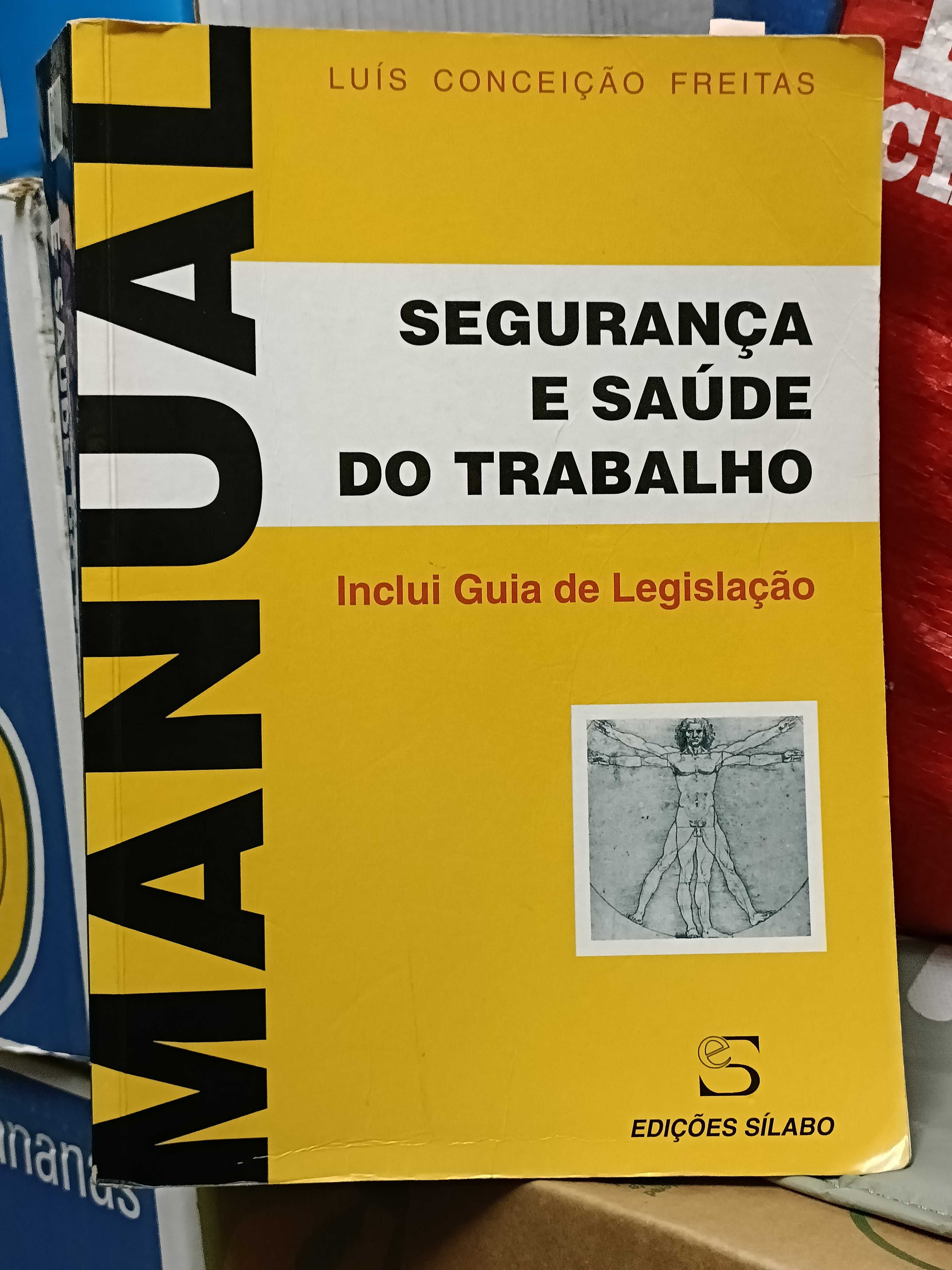 Qualidade, Higiene e Segurança no Trabalho, lote de 4 livros